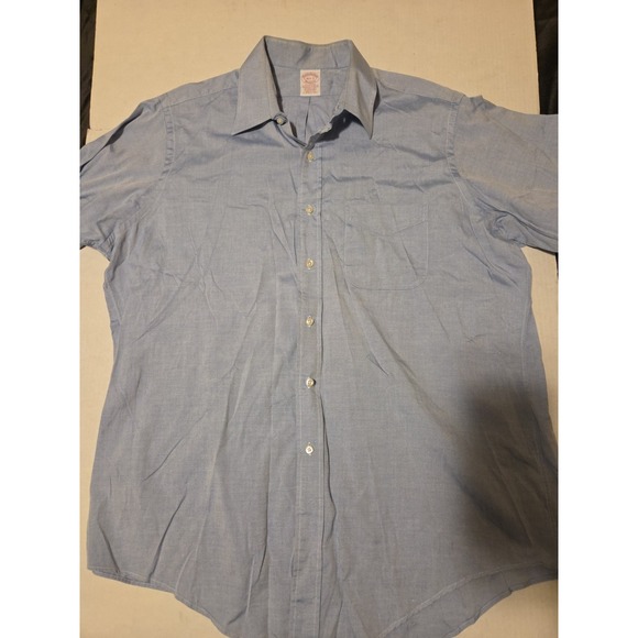 Brooks Brothers Other - Brooks Brothers Dress Shirt Long Sleeve 16.5  Madison Button‎ Up Non Iron Blue